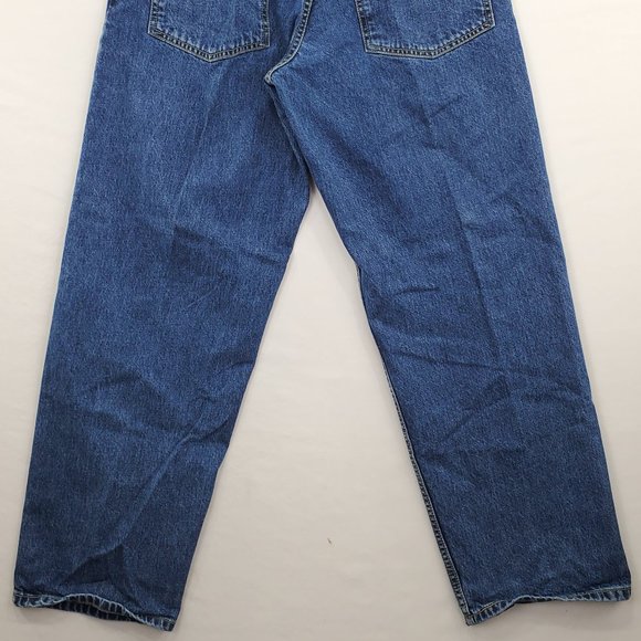 Vtg Y2K Levi's SilverTab Jeans Blue Baggy Loose Denim Pants Men’s 33x32 (34x31) - Picture 3 of 12